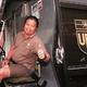 UPS driver Luis Tendero breaks out the shorts in Eugene, OR.